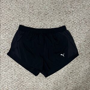 Puma Women's Black Running Shorts